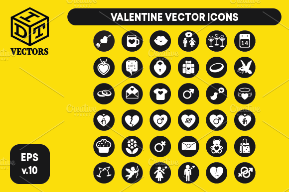 Valentine Vector (Icons) preview 3