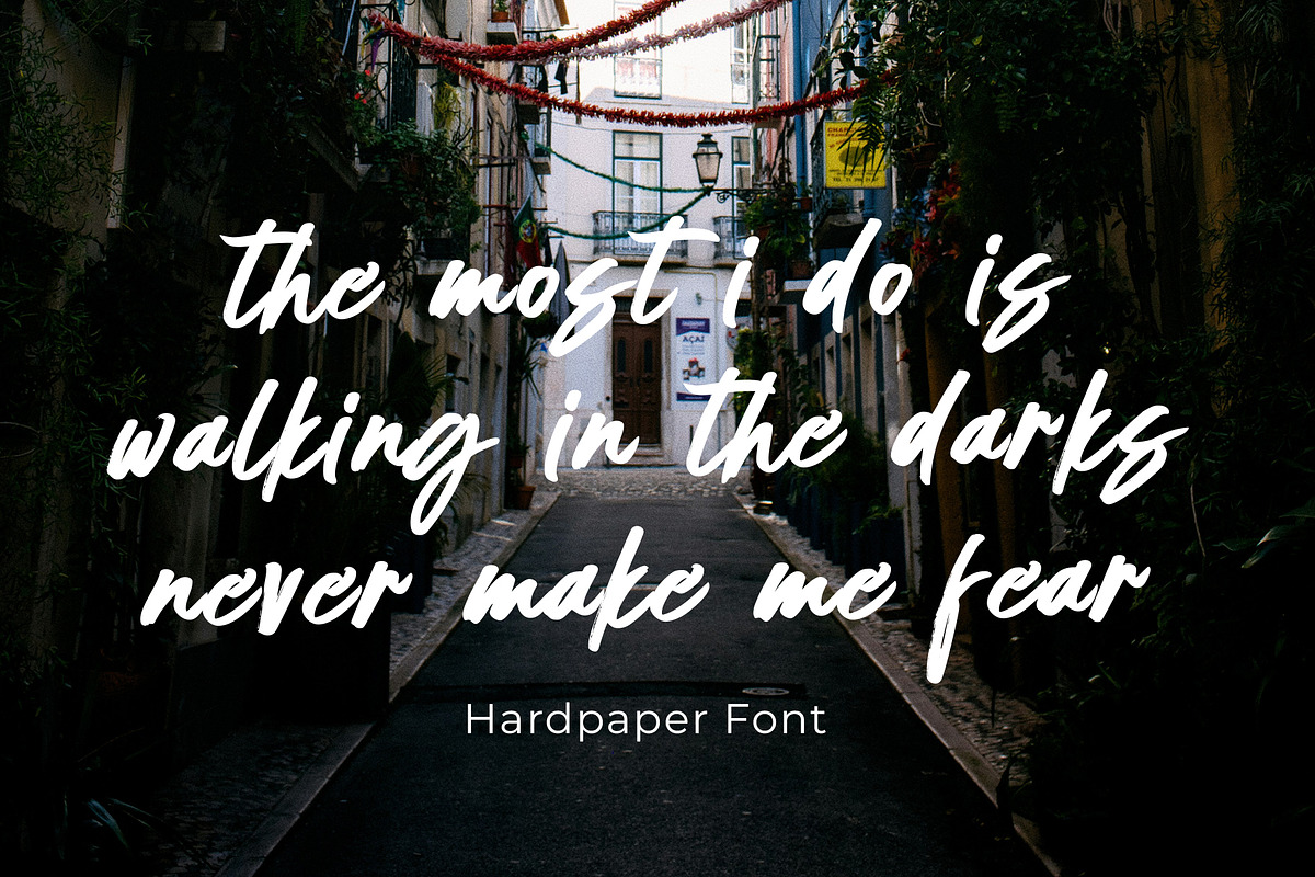 Hardpaper, a Handwritten Font by Gatype (Photo 9 of 10)