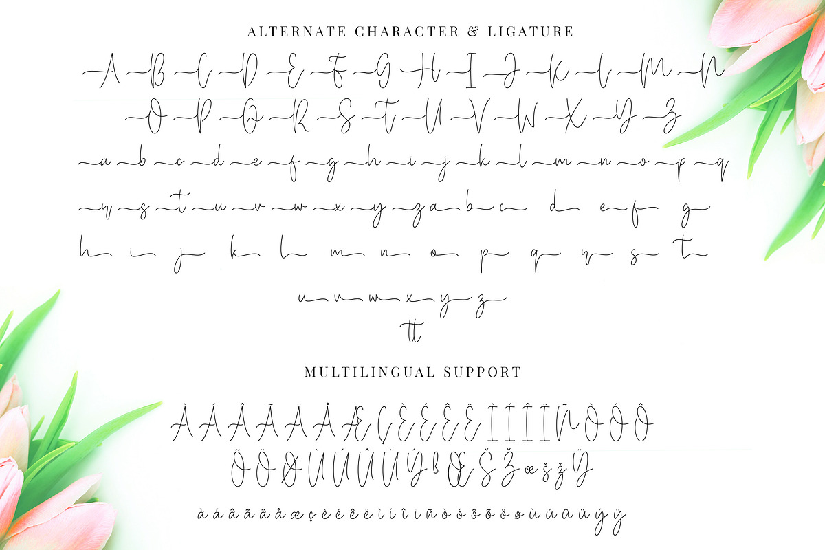 Miya Wayne - Lovely Script Font, a Script Font by StringLabs (Photo 12 of 13)