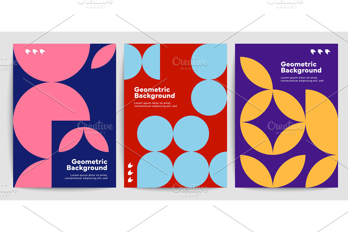 Abstract modern posters, a Decorative Illustration by Buch&Bee