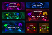 2018 New Year Social Media Cover Kit, a Social Media Template by akram (Thumbnail 1 of 6)
