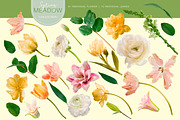 Meadow Floral Clipart Collection, an Object Graphic by Eclectic Anthology (Thumbnail 10 of 12)