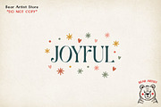 Retro Christmas Hand-drawn PNG, a Graphic by GlitterCraft (Thumbnail 51 of 101)