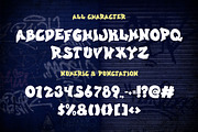 Coretan Tembok, a Font by HATFSTUDIO (Thumbnail 7 of 7)