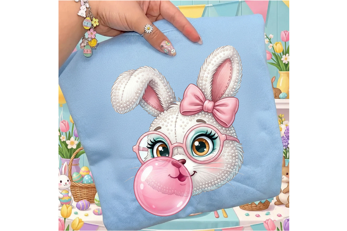 earl Bunny PNG, Easter Bunny Outline, an Illustration by Designking (Photo 6 of 6)