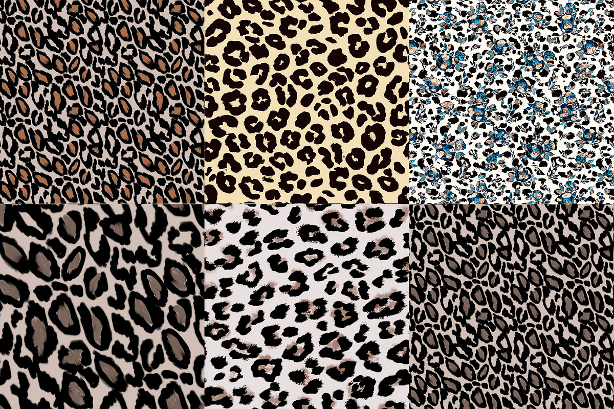 24 Animal Print Patterns Set, a Pattern Graphic by Anis Illustration (Photo 5 of 5)