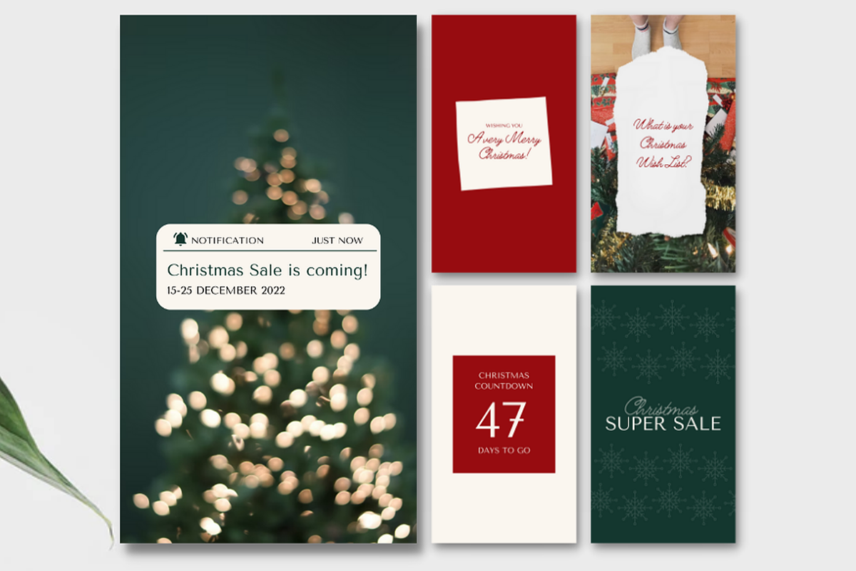 Christmas Festive Story Template, a Social Media Template by a-member.club (Photo 4 of 7)