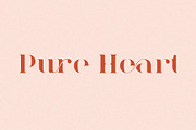Pure Heart - Serif Font, a Serif Font by Pulp Creative Studios (Thumbnail 2 of 14)