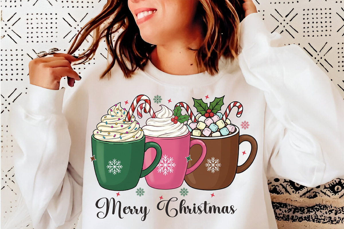 Christmas Coffee Png, an Illustration by SinaCreation (Photo 4 of 7)