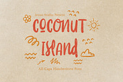 Coconut Island | Display Font, a Font by Invasi Studio (Thumbnail 1 of 12)