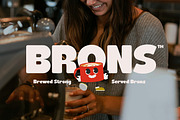 Brons - Bold Display Sans Serif Font, a Sans Serif Font by Flawless And Co (Thumbnail 3 of 10)