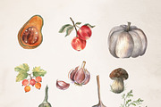 Autumn Moments Watercolor Collection, a Seasonal Illustration by ViolettaKh (Thumbnail 3 of 8)