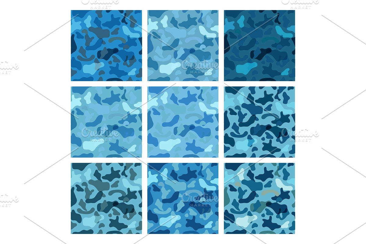 Seamless vector pattern set, a Texture Graphic by Rasveta