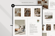 Interior Designer Website Template, a Squarespace Template by Candor Templates (Thumbnail 2 of 21)