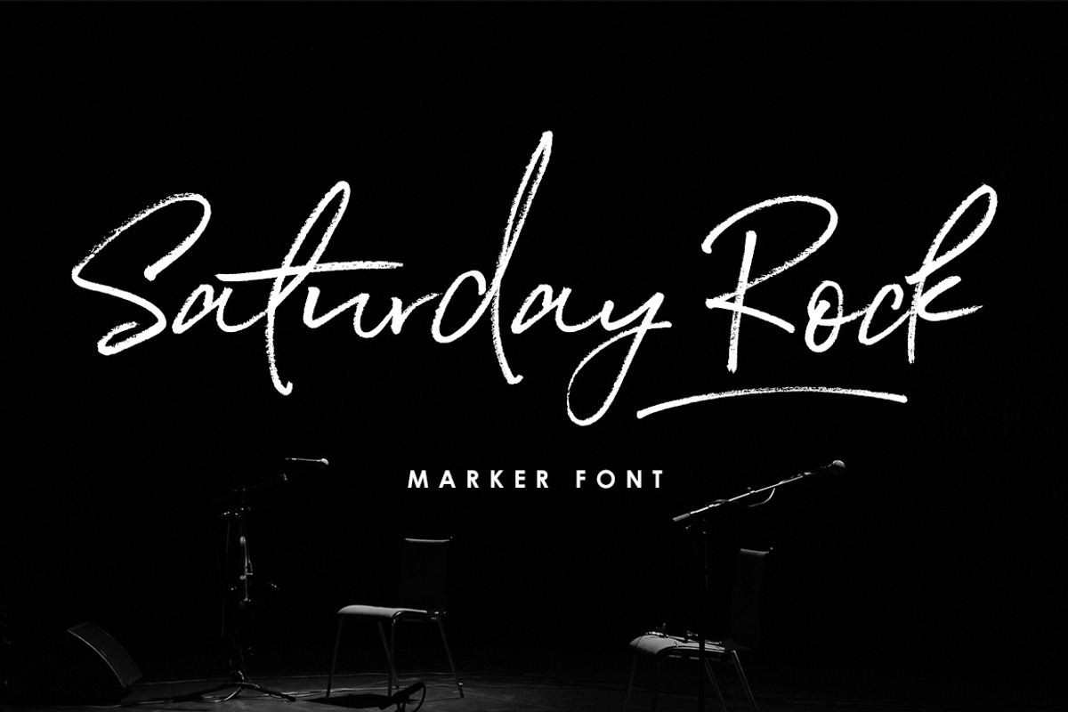 Saturday Rock Font