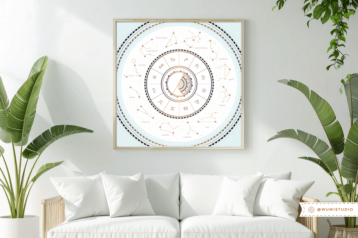 Zodiac Collection, a Decorative Illustration by Wumi Studio (Photo 14 of 15)
