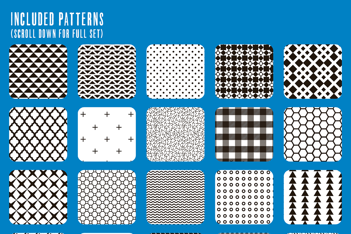 Seamless Pattern Procreate Brushes, a Brush Add-On by Inky Pixels (Photo 2 of 5)