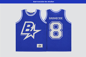 Basketball mesh jerseys mockup, a Shirt Mockup by Barmecide Mockup Studio