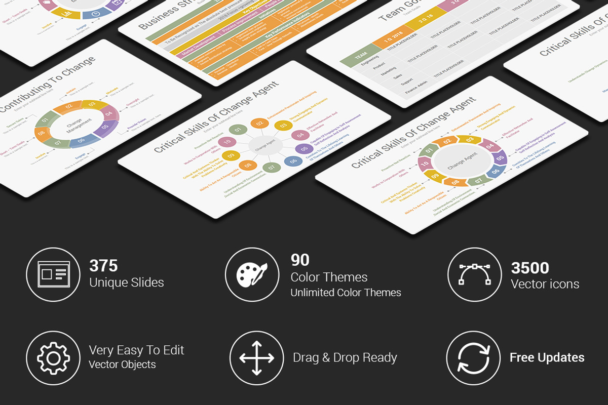 Multi Business PowerPoint Template, a Presentation Template by OceanArt (Photo 2 of 46)