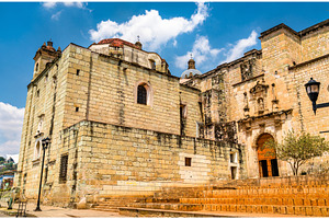 Church of santo domingo de guzman in stock photo containing mexico and oaxaca, an Architecture Photo by Leonid Andronov