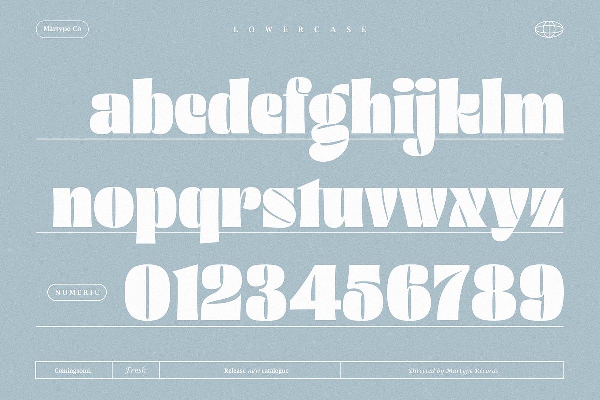 Thick Thinks - Display Font, a Font by Martype Co (Photo 11 of 11)
