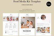 Food Media Kit Template | Canva, a Social Media Template by Bonita Digital Design (Thumbnail 2 of 7)