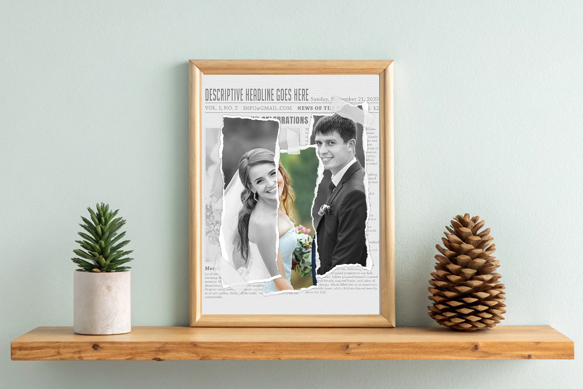 Torn Paper Cut Photo Template, an Action Add-On by MRI STUDIO (Photo 16 of 34)