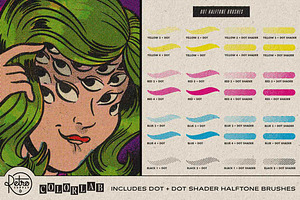 ColorLab Photoshop Vintage Comic Kit