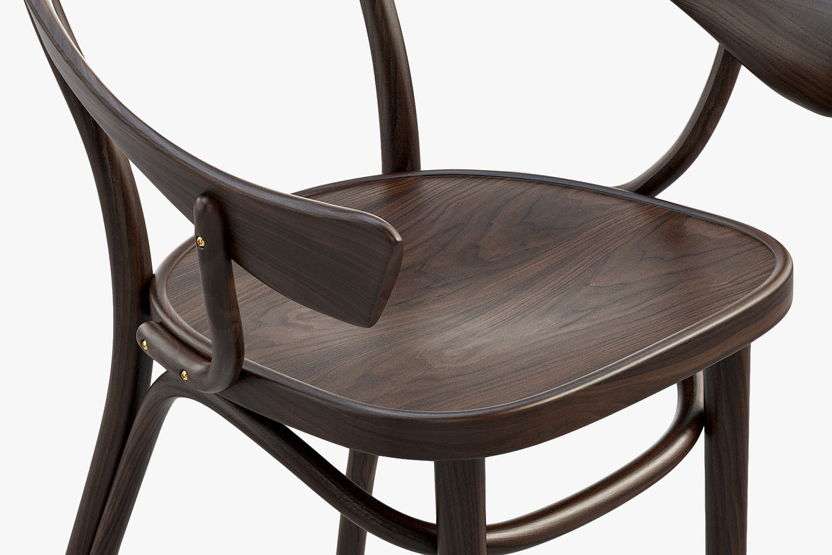 Bistrotstuhl by Nigel Coates, a Furniture 3D Model by 3dmitruk (Photo 7 of 14)