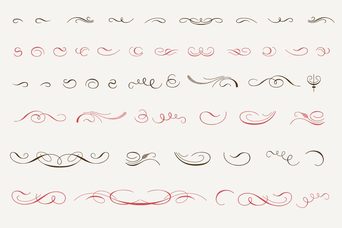 Pen Strokes Set N°1, an Illustration by Webalys (Photo 3 of 4)
