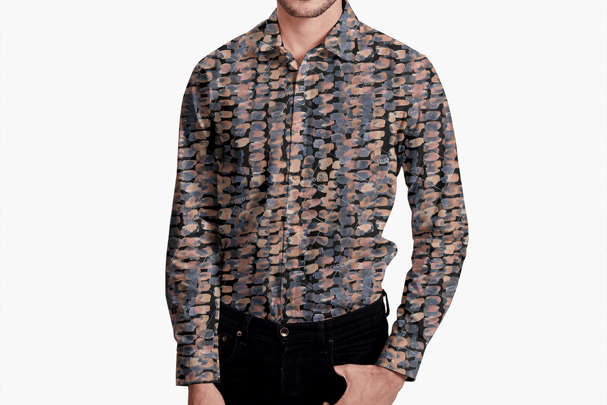 Soft Brush - Seamless Patterns, a Pattern Graphic by texvogue (Photo 5 of 15)