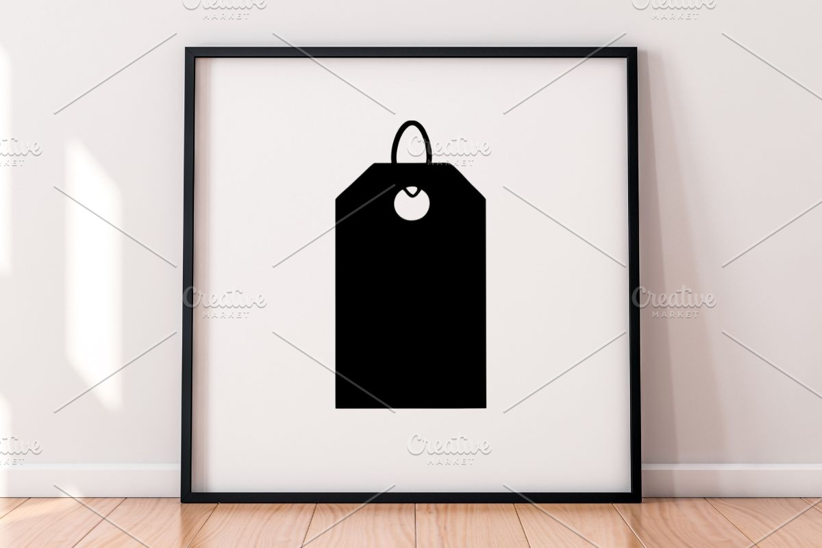 Gift Tags Silhouette SVG #2, a Decorative Illustration by newminddesign (Photo 5 of 5)