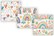 Whimsy Bright Digital Paper Pack, a Pattern Graphic by FloridPrintables (Thumbnail 3 of 8)