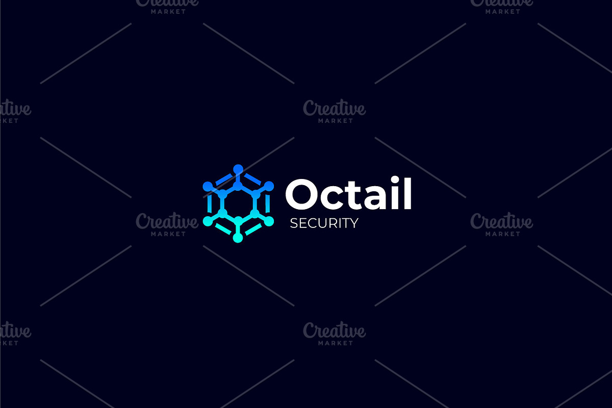 O Letter Logo - Cyber Security Logo, a Branding & Logo Template by Sagar Gabol (Photo 3 of 3)