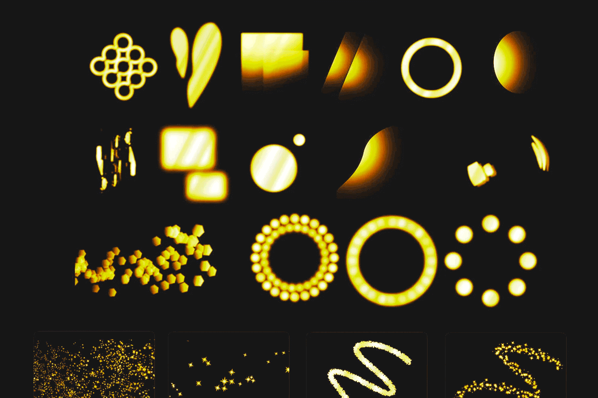 Procreate 80 light, bokeh brushes, a Brush Add-On by Endete & Mazak brushes (Photo 8 of 8)