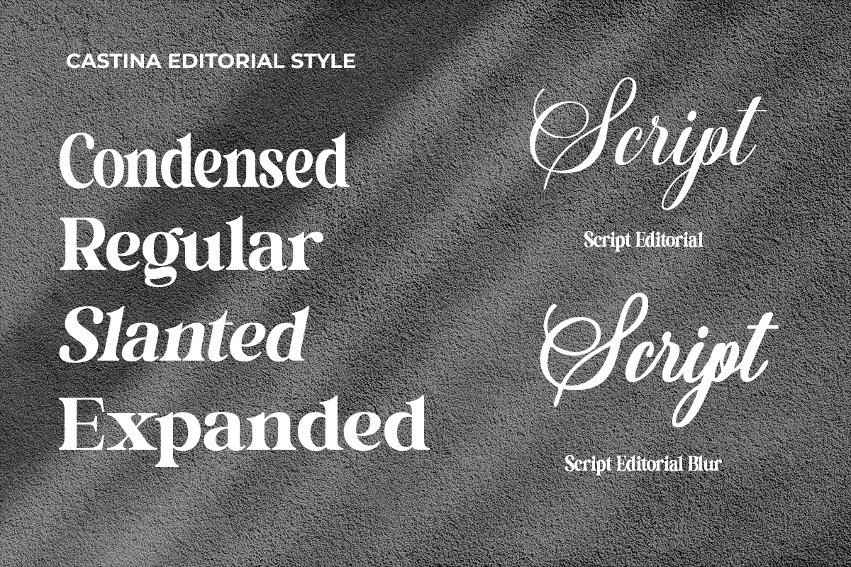 Castina Editorial Font Duo, a Script Font by Madjack.font (Photo 8 of 10)