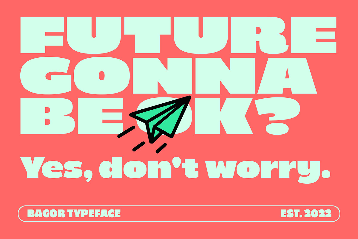 Bagor Font, a Sans Serif Font by trustha (Photo 5 of 12)