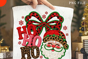 Christmas Crochet Santa Ho Ho Ho Png, an Illustration by OK Design (Thumbnail 5 of 6)