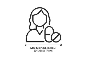 Therapy pixel perfect linear icon, an Outline Icon by IMG Visuals