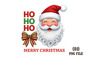 Christmas Santa PNG, an Illustration by DreamArtGraphic (Thumbnail 1 of 6)