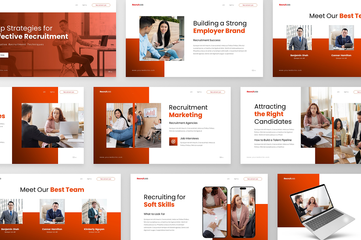 RecruitJob - Recruitment Keynote, a Presentation Template by GraphauseProject (Photo 5 of 6)