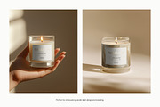Transparent Candle Mockup Bundle, a Packaging Mockup by Wildfield Studio (Thumbnail 2 of 17)