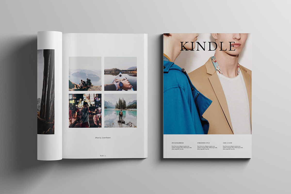 Magazine Mock-Up V2, a Print Template by PositivePixels (Photo 13 of 16)