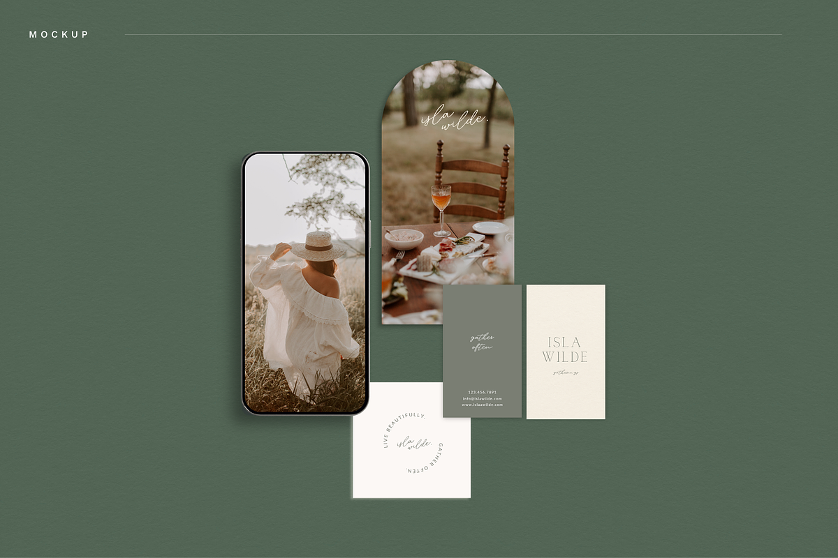 Feminine Event Planner Brand Kit, a Branding & Logo Template by Ederra Design (Photo 11 of 16)