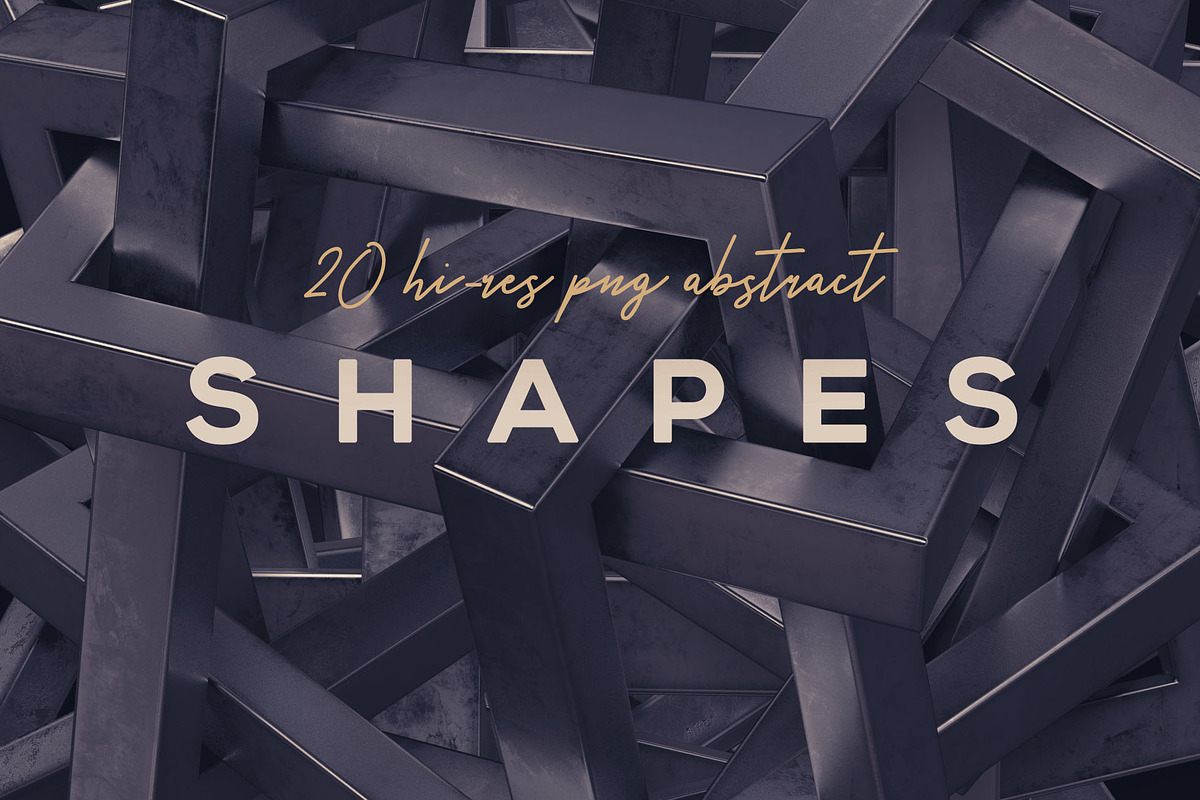 Futuristic 3D Shapes, an Object Graphic by TVartworks (Photo 2 of 10)