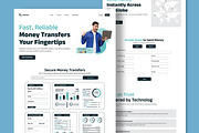 Corporate Landing Page Design, a Landing Page Template by CreativeShaper (Thumbnail 1 of 6)
