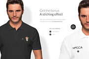 Men Polo Shirt Mockups Set FREE DEMO, a Books & Magazine Mockup by Apparel_Mockups (Thumbnail 16 of 25)