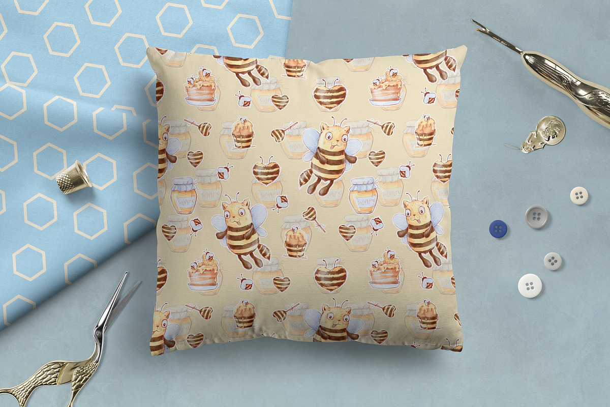 Big set of seamless patterns, a Pattern Graphic by Yuliya Art (Photo 12 of 12)