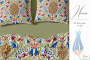 Turkish Tulips Pattern & Motifs, a Pattern Graphic by Zeesi Design Garden (Thumbnail 3 of 12)