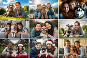 Dogs and Their Human Family Photos, an Animal Photo by PrintHaven Designs (Thumbnail 6 of 7)